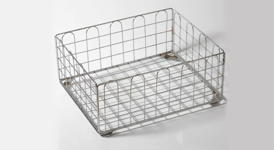 Cesto leggero in filo metallico